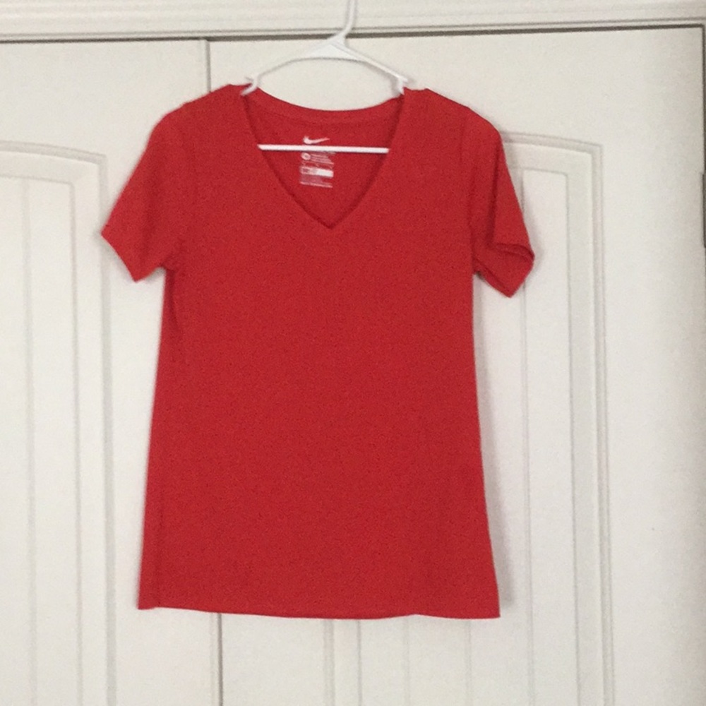 Nike Athletic Dri-fit Women’s Shirt - Red 👚